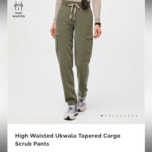 FIGS High Waisted Ukwala Tapered Scrub Pants